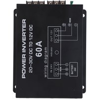 24V to 12V Step Down Converter Voltage Reducer Converter with Temperature Control for Cars Trucks RVS SUVs Buses
