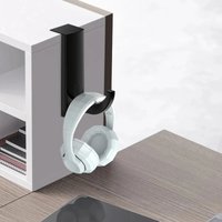 1Pcs Universal Headphones Stand Headphone Headset Hanger Punch-free Wall Mounted PC Monitor Earphone Stand Rack Hook Holder