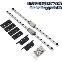Ender-3 S1 Dual Y-axis Linear Rail Guide Kit Upgrade For Ender3S1/S1 Pro Creality 3D Printer Parts Accessories MGN9H 315MM