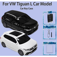 For VW Tiguan L Car Model Key Case Cover Car Model Remote Protective Case Key Holder Creative Buckle Surprise Gift Accessories