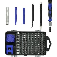 Complete Repair Hand Tool Kit for Computer Laptop Phone and Electronic Devices 115 in 1 Magnetic Precision Screwdriver Set