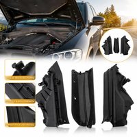 3 PCS 51717169419 51717169420 51717169421 Car Engine Upper Cover Compartment Partition Panel Left Right For BMW X5 X6 E70 E71 E72 Replaces 51717169419-21