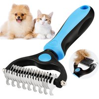 Professional Pet Grooming Kit Hair Remover Brush Knot Cutter Scissors Dog Cat Deshedding Comb Puppy Hair Trimming Supplies