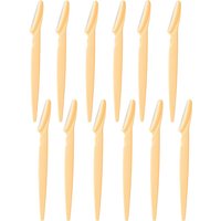 Straight handle eyebrow trimmer, stainless steel blade, hair scraper, anti scratch eyebrow scraper, manual hair removal knife