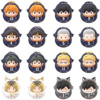 Haikyu Hinata Shoyo Tobio Kageyama Yu Nishinoya Tsukishima Kei Anime Figure Blind Box Toy Roly-poly Toys Collection Ornaments