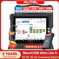 Autel MaxiCOM Ultra Lite S Intelligent Scanner Top Diagnostic Tools ECU Programming Automotive Scanner Topology Map Topology 2.0