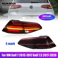LED Car Lights For Volkswagen VW Golf 7 2013-2017 7.5 2017-2020 Rear lights Tuning Accessoires Flowing Water Flicker Tail Lights