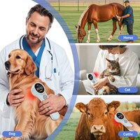 Dawfek New 660nm 810nm 980nm Class 4 LLLT Cold Laser Therapy Device LLLT 1760mW for Humans Pets Joints Pain Relief Wound Healing
