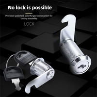 Secure Cylinder Cam Lock Safe Padlock for Mailbox Cupboard Door Drawer - Locksmith Tool for Protection