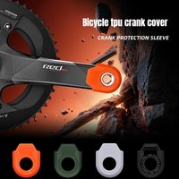AliExpress NONE Bicycle Crank Arm Protector TPU Anti Scratch Cover for Mountain Road Bike Chainring Universal Decorative Maintenance Gear