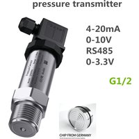 Czujnik ciśnienia G1/2' 4-20mA 0-10V 1bar/10bar/100bar Olej Woda Gaz 100psi/10Kpa/50mbar Przetwornik ciśnienia RS485