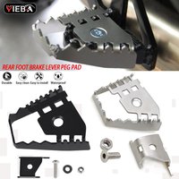 For BMW GS 1200 GS1250 R1150GS F650 F800 F700 GS Motorcycle Rear Foot Brake Pedal Lever Enlarge Extension Extender Footrest Pad