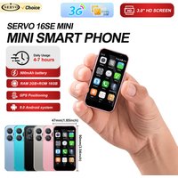 2025 NEW 3G Mini Smartphone Android 9.0 3.0-inch HD Screen 2G RAM 16G ROM Dual SIM Standby Play Store Small Cellphone More Apps