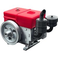 Simulated Single-cylinder Diesel Engine Model for 1/10 RC Crawler Car TRX4 Defender AXIAL Electric Startable Plastic Toy Mini