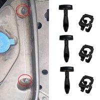 3 Set For Mercedes Benz S-Class Car Spiral Spring Gasket With Base Car Front Cabin Hoods Clip A0009982395 Car Accessories