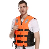 Sizes S-XXXL Outdoor Adult Water Activity Lifejacket Adjustable Buoyancy Lifejacket Polyester Children's Lifejacket with Whistle
