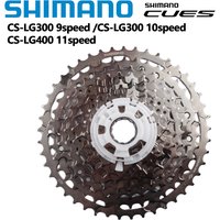 Shimano CUES LG300 Cassette LG700 CS-LG400 11-45T 11-50T 11Speed CS-LG300 9S 11-36T 10S Linkglide Cassette MTB Bike Bicycle K7