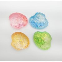 Hot Sea Shells With Sequins Squeeze Toy Stress Relief Relieve Slowly Return To Their Original Shape Promote Sensory Development