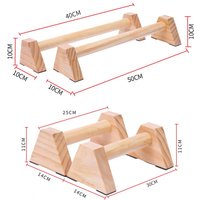 1 Pair Push-up Handle Great Multi Specification Parallettes Bar Strong Load Bearing Push-up Bar Workout Equipment