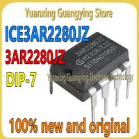 (2pcs/lot) ICE3AR2280VJZ ICE3AR2280JZ 3AR2280VJZ 3AR2280JZ DIP-7 Power Management Chip Brand New Original