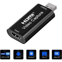 1080p HDMI USB Capture Device-0Video Recording,Seamless Streaming,Perfect for Gaming & Conferencing.Compatible with Mac &PC