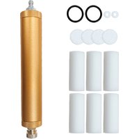 Oil-Water Filter, 30MPa/4500PSI HPA Filter with Quick Disconnect for Air Pumps/Compressors
