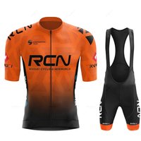 AliExpress RCN RVOUEI New Rvouei Summer Bicicletas Set Breathable Cycling Clothing MTB Uniform Man Short Sleeve Jersey Bike Maillot Ropa De Ciclismo