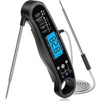 Digital Kitchen Food Thermometer for Meat Thermometer with 2 Probes BBQ Cooking Fast Precise Milk Steak Temperature Gauge Tools