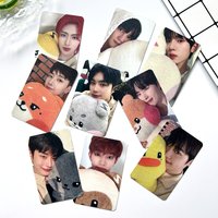 9PCs/set KPOP ZB1 Yes24 KAKAO Doll Album LOMO Card ZEROBASEONE Mini3 Collection RICKY ZHANGHAO KIM GYUVIN Postcard Photo Card