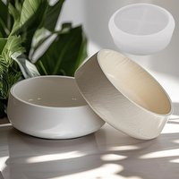 Different Size Cement bowl Container Concrete Mold DIY Indoor Flowerpot Casting Mold Gardening Decoration