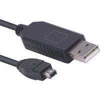 USB Programming Cable for Uniden Bearca USB to RS232 Mini 4P Serial Cable for Uniden Bearcat BC250D BC296D UBC3300XLT