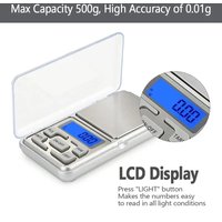 New Mini Scale 500g/300g/200g/100g X 0.01g /0.1g Accuracy Electronic Digital Precision Jewelry Scales Pocket Scale Balance