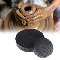 New Black Pull Clay Sculpting Tool Pottery Wheel Rotate Turntable Student Turntable