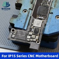 CNC CUT Motherboard for IPhone 15 Plus Pro MAX 4G 5G Version Logic Board Polishing CPU AP RF Baseband Swap Without Nand Board
