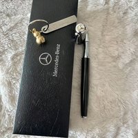 High-end For Mercedes Benz LOGO Same Style of Metal Engraved Pick-up Gifts Souvenirs Signature Pens Gel pens Business And Office