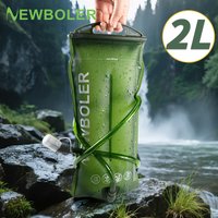NEWBOLER Water Bladder Hydration Backpack 2L Capacity PEVA Water Bag Reservoir For Running Cycling Hydration Water Storage Bag