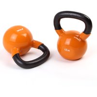 20kg Cast Iron Kettlebell Home Fitness Equipment Impregnated Spot Color Personal Training Rubber Cement