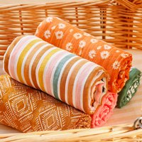 HappyFlute One Piece 120*110CM Muslin Cotton Fiber Muslin Baby Swaddles Soft Newborn Wrap Multifunction Infant Blankets