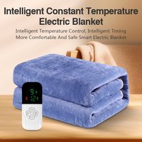 Elektryczny koc 220V Inteligentny wyłącznik Gruby podgrzewany koc z termostatem Poduszka grzewcza Koc elektryczny flanelowy do ciała Materac