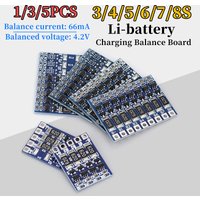 1/3/5PCS 3S 4S 5S 6S 7S 8S 21V 4.2v Li-ion Balancer 18650 Balncing Full Charge Battery Balance Function Protection Board