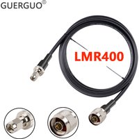 1PC 1 M 2M 3M 10M SMA Male to N Male Connector Plug LMR400 Cable Cord 50 Ohm 50-7 RF Coaxial Extension Jumper Pigtail Adapter