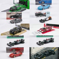**Latest Arrival Collection** For TW Tarmac Works 1:64 F1 190E S13 Nürburgring Hiace Diecast Model Car