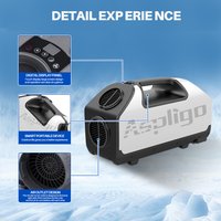 Aspligo 24V Mini Camping Conditioning Portable Tent Air Conditioner Built-in Reverse Transformer Outdoor For Motorhome Caravan