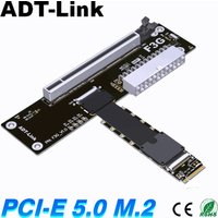 ADT-Link eGPU M.2 NVMe GPU Dock PCIe 5.0 x4 High Speed PC Notebook Laptop to External Video Graphics Card M.2 M Key to PCI-E X16