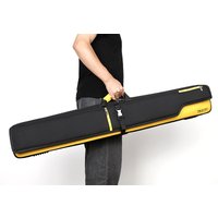 TROUFY Billiard Cue Case 116cm 8 Hole 3/4 Snooker Cue Case Pool Cue Case 2 Snooker's Shaft 2Butt +2Break Jump Shaft 2Butt