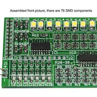 SMD SMT Soldering Practice Kit CD4060 74HC138 Led DIY Welding Skills Training Board Led Transistor Set