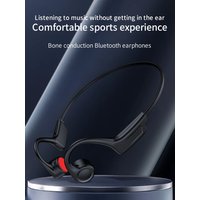 AliExpress ammtoo Portable Bone Conduction Bluetooth Sports Waterproof Earphones with Long Battery Life Suitable for Outdoor Running and Cycling