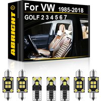 ABRIGHT Car Interior LED Lights Canbus For VW GOLF 2 3 4 5 6 7 Hatchback 1985 1992 1995 1998 20032005 2009 2012 2015 2017 2018