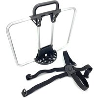For Brompton Folding Bike Front Bags Racks Aluminum Alloy Bracket Backpack Carrier Block Flat Frame 30*38cm