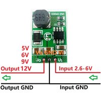 3.5A DC-DC 3V 3.3V 3.7V 4.2V 5V to 5V 6V 9V 12V Step-up Boost Converter Voltage Regulate Power Supply Module Board